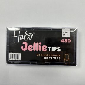 Halo Jellie Tips M Square Sizes 0-11 (480)